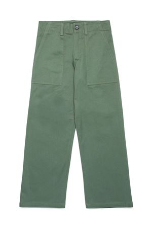 green cotton trousers MARNI KIDS | M01217M00T20M540